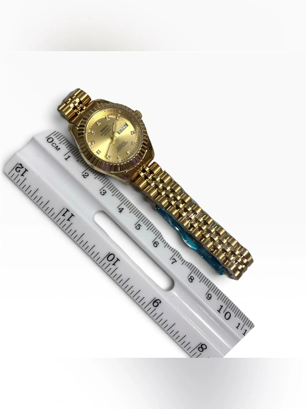 NIBOSI Women's Analog Quartz Watch, Gold Tone Stainless Steel
